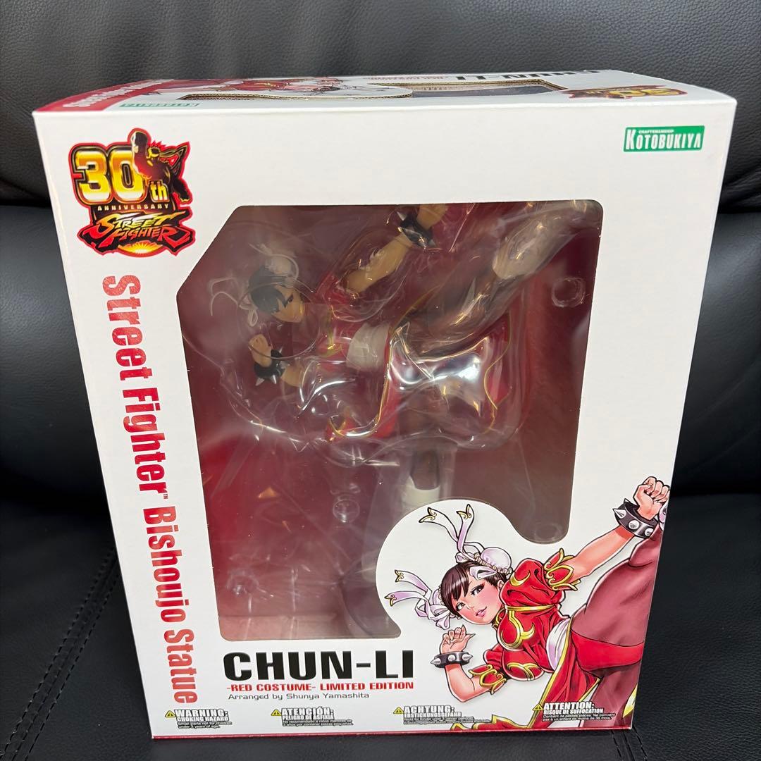 ストリートファイター 春麗　赤色コスチューム 限定版　コトブキヤ