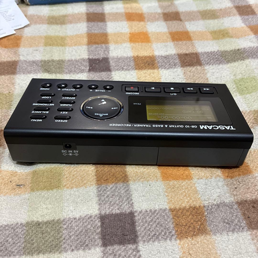 極美品です！！TASCAM GB-10 ギター・ベーストレーナー/レコーダー