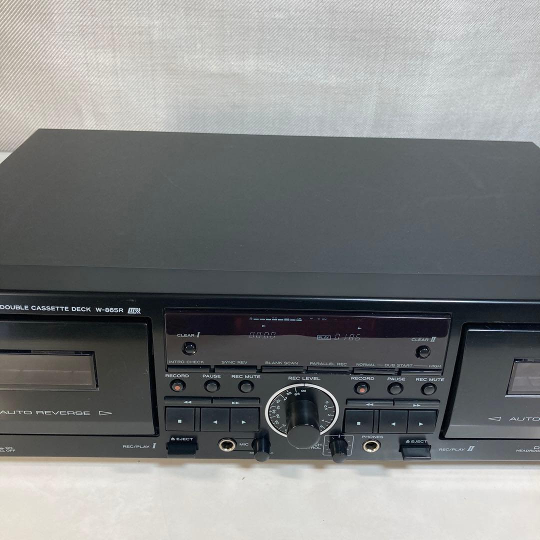 TEAC W-865R Wカセットデッキ