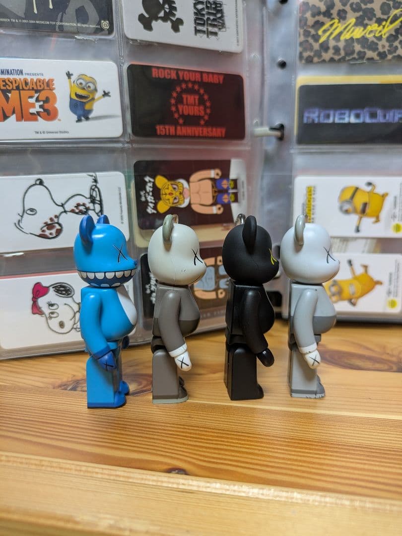 ベアブリック　KAWS BE@RBRICK　a-nation　人体模型セット