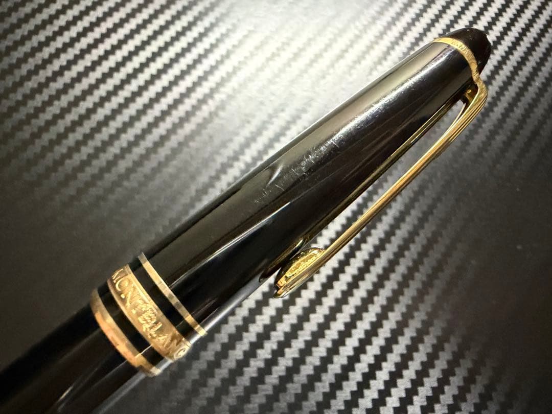 美品 モンブラン マイスターシュテュック 144 ブラック 中白 B 万年筆