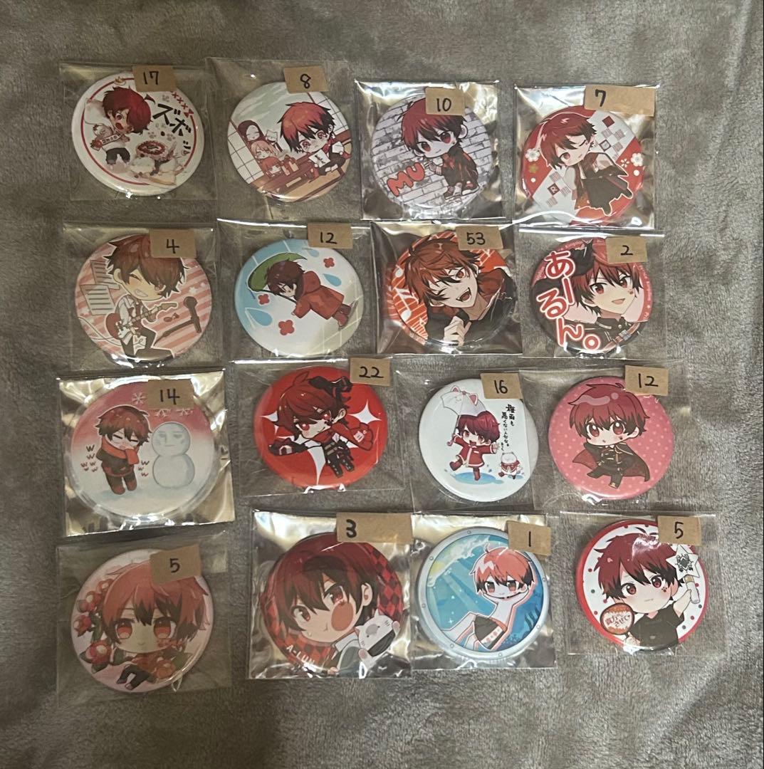 あーるん。くん缶バッジ（近々処分予定）