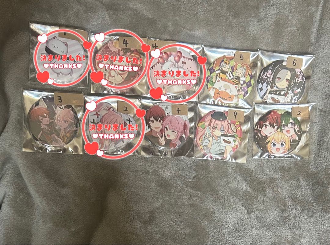 あーるん。くん缶バッジ（近々処分予定）