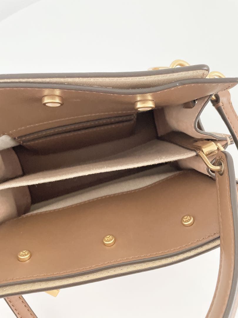 美品！トリーバーチ リー ラジウィル プチ ダブルバッグ