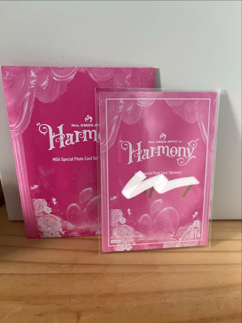 ミセスグリーンアップル Harmony フォトカード 大森元貴 直筆サイン入り