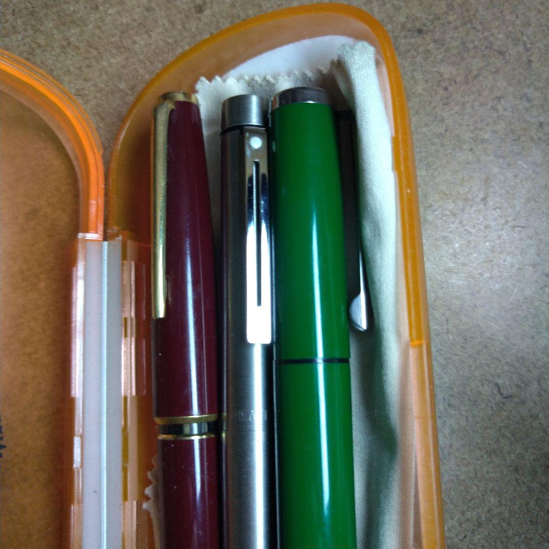 万年筆(3本)①モンブラン② シェイファー(SILVA)③ シェイファー