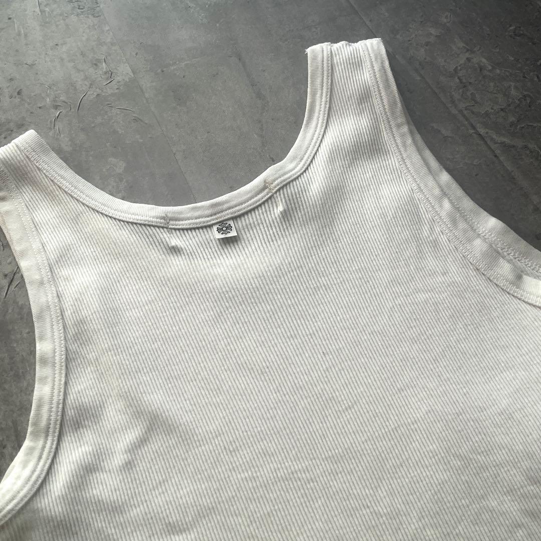 廃盤品　 Mサイズ　クロムハーツ×グンゼコラボ　タンクトップ　タイニークロス