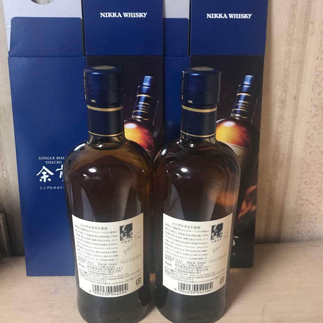 NIKKA YOICHI シングルモルトウイスキー 2本セット