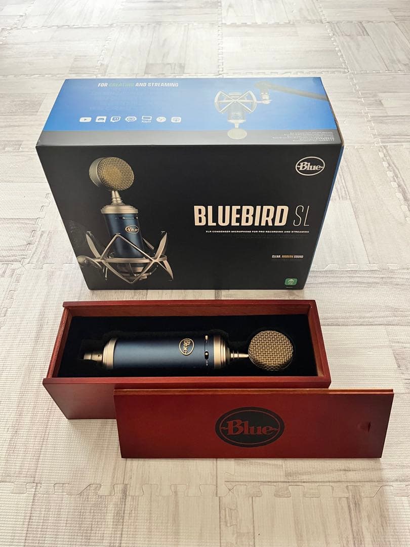BlueMicrophones Bluebird SL マイク(付属品完備)