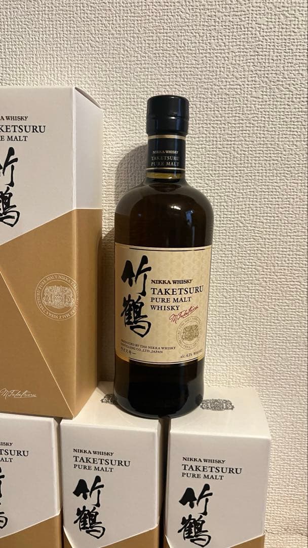 【貴重】 ニッカ 正規品 竹鶴 ピュアモルト 700ml 6本セット