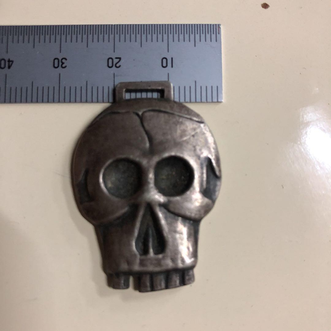 戦前　シルバー　骸骨　ガボール　ハーレー　チョッパー　骨董　アンティーク　スカル