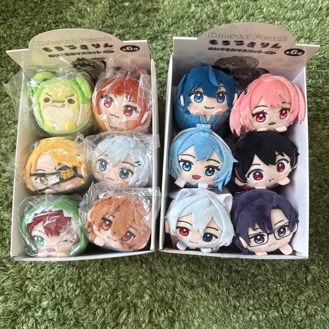 カラフルピーチ　もちころりん　ぬいぐるみマスコット　全12種