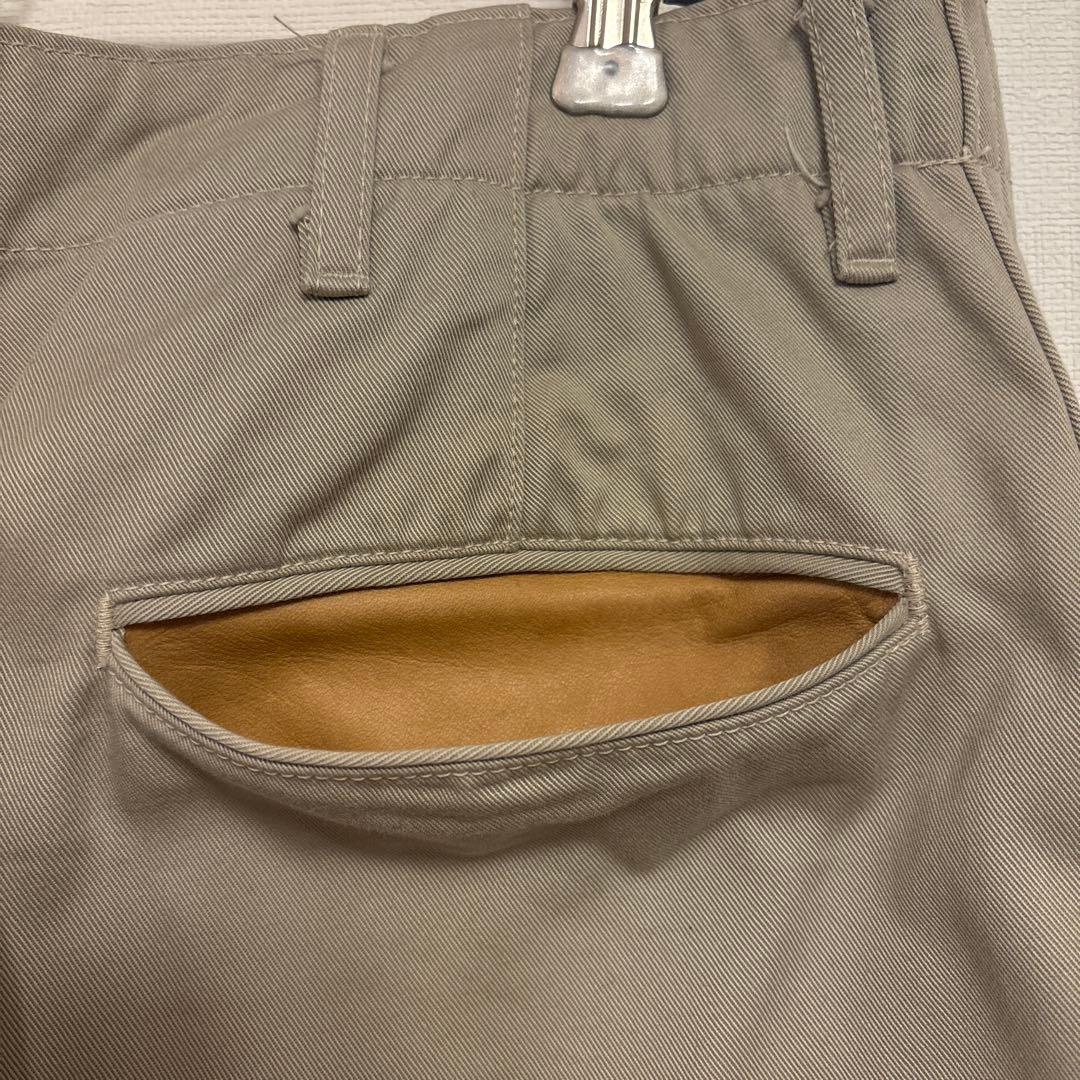 NICENESS MALDOON チノパンツ Sサイズ ベージュ