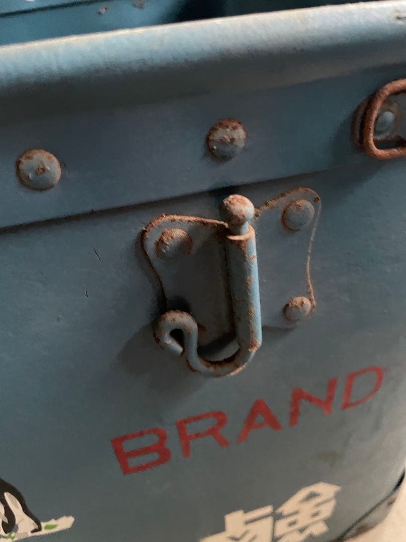 ビンテージ/当時物/昭和レトロ/ボテ箱/箱/牛乳石鹸