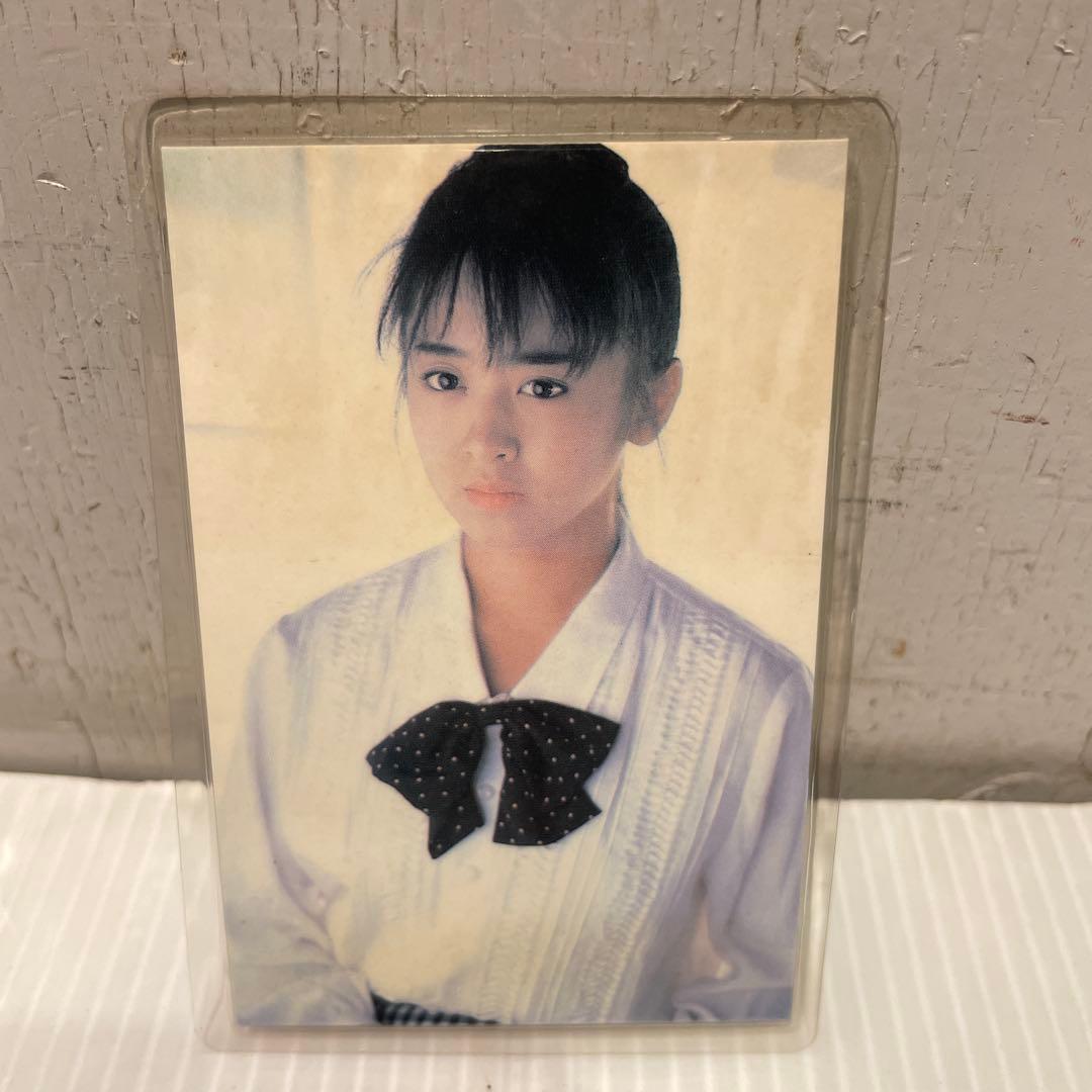 早見優、斉藤由貴、松田聖子　ポートレート写真 6枚セット　おまとめレアセット