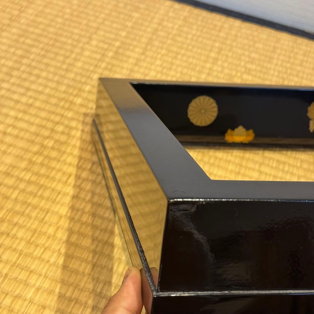 村田宗覚 高台寺蒔絵 炉縁 共箱 茶道具