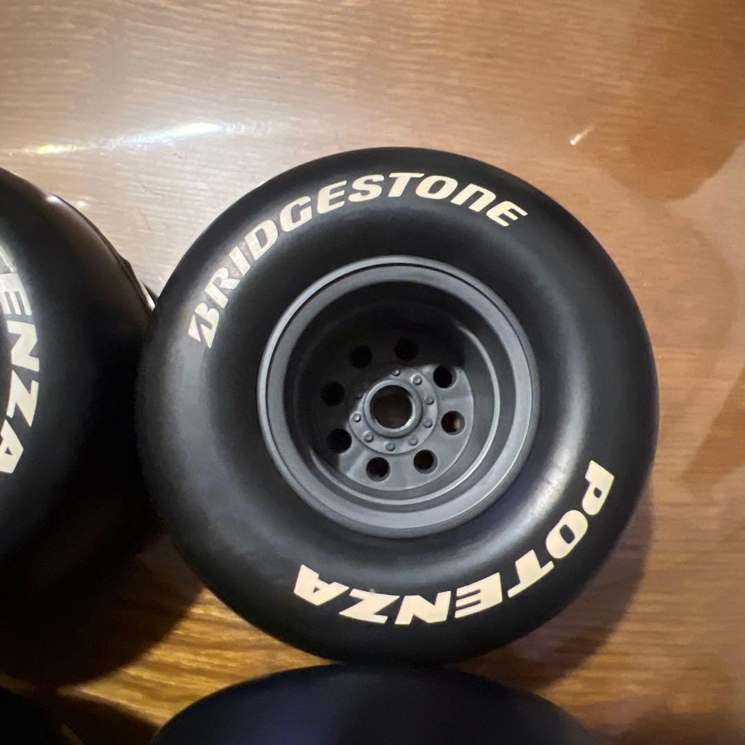 ★R31HOUSE スリックタイヤ wr-02 ホイール付 ブリヂストン 美品