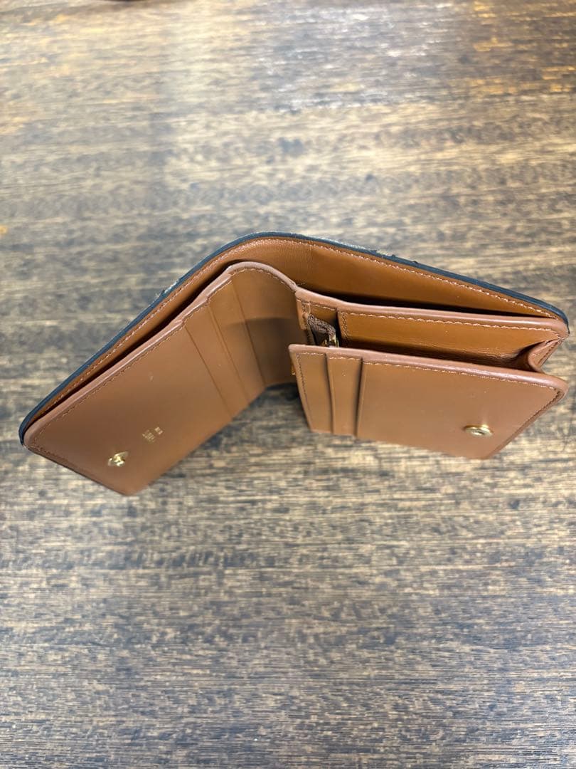 Celine 二つ折り財布 ブラック