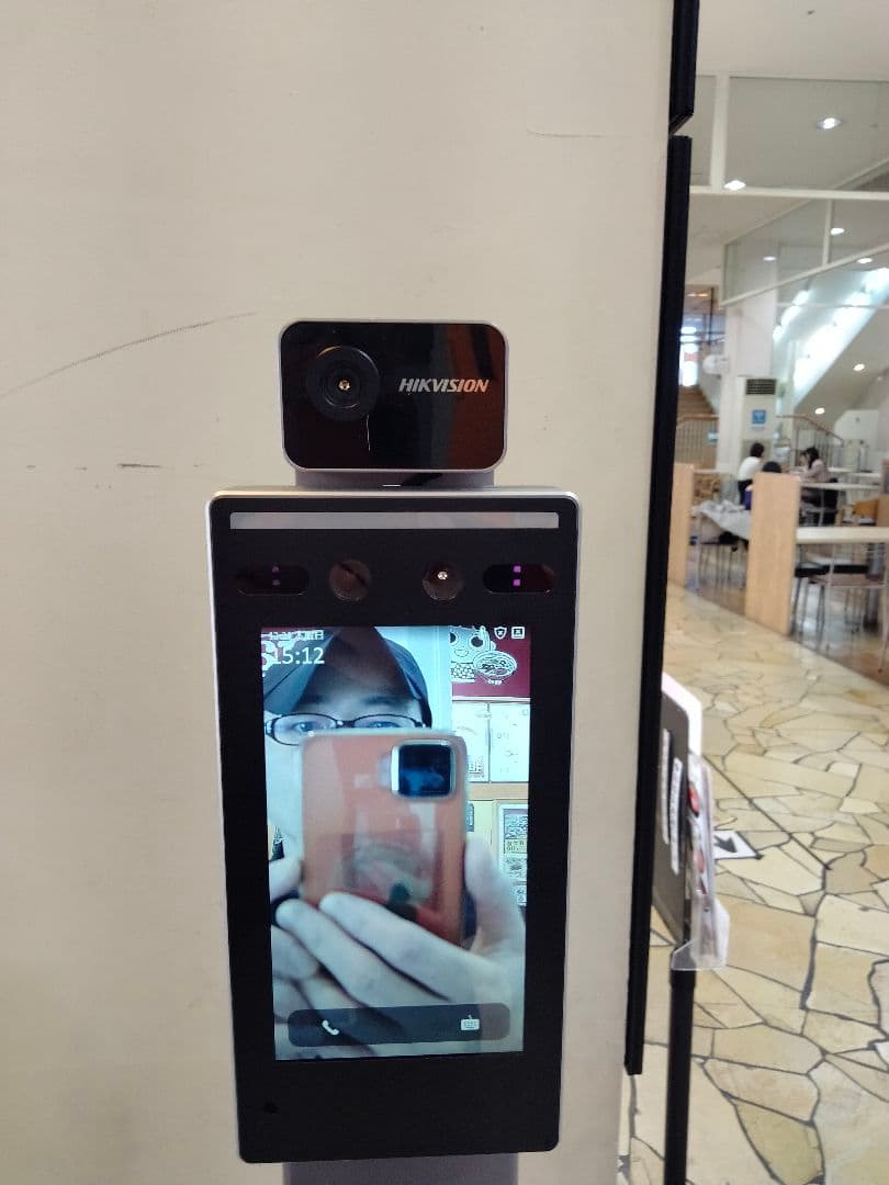 AI顔認証機能タブレット型　サーマルカメラ