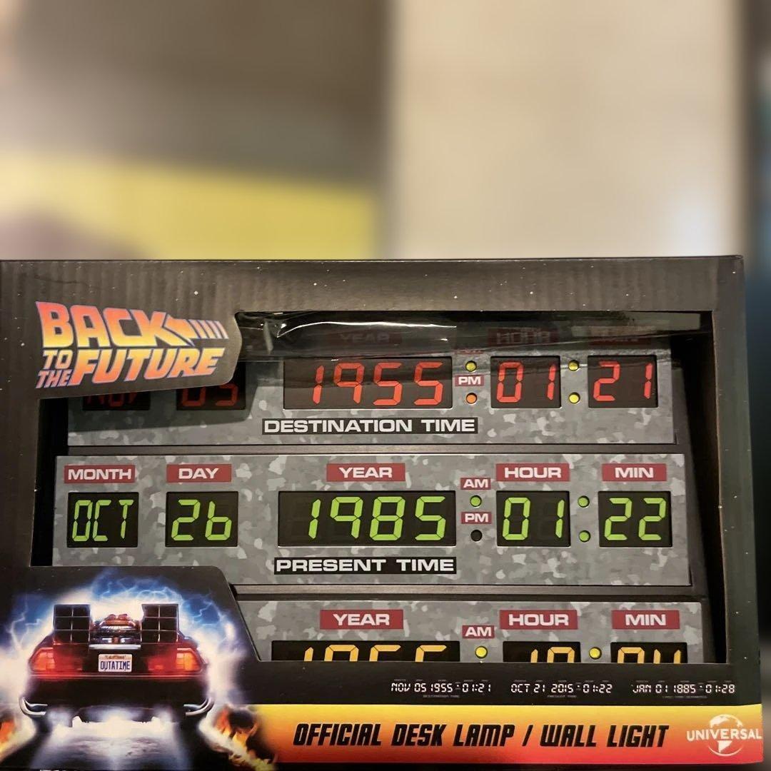 バックトゥザフューチャー タイムサーキット ライトボックス