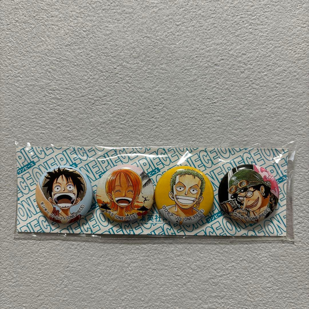 【未開封非売品】ジャンプ　ワンピース　初期ONEPEACE 10巻　缶バッチ
