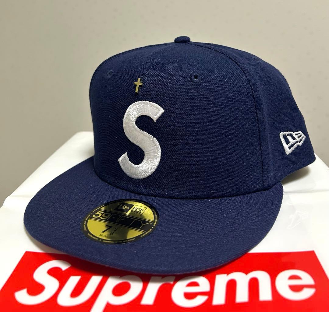 24H以内発送 完売品 極美品 Gold Cross S Logo NewEra