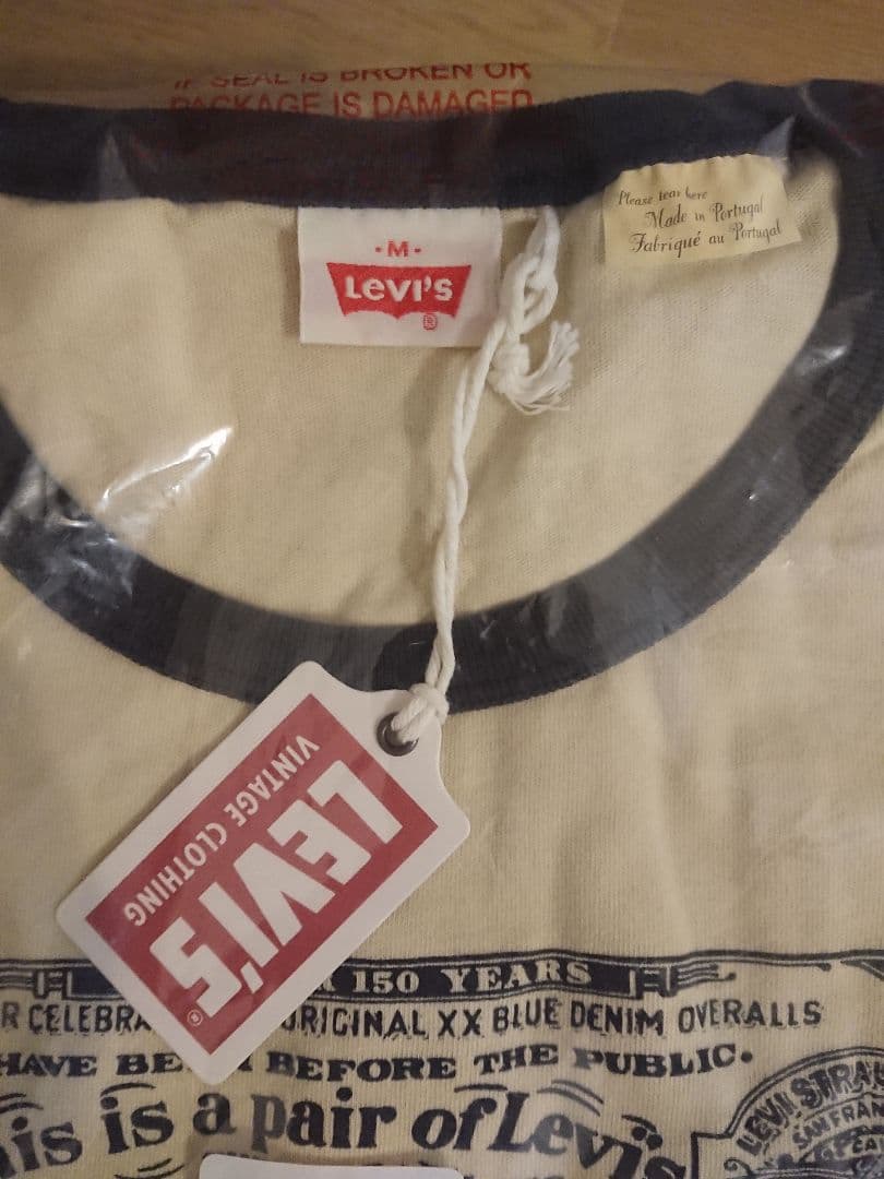 LVC 1970'S リンガーTシャツ ブラック M