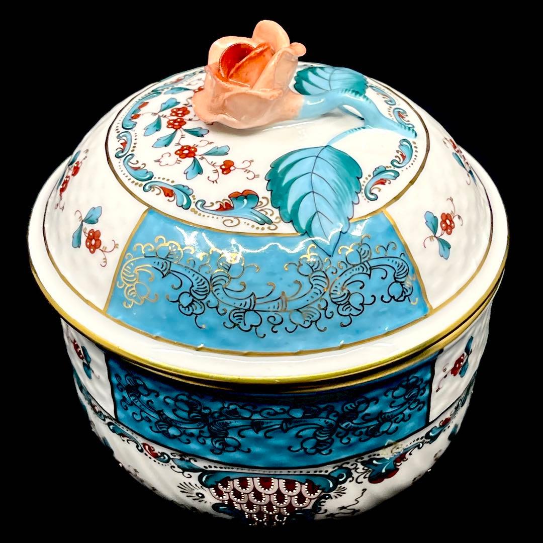 ヘレンド　トゥッピーニの角笛 シュガーポット