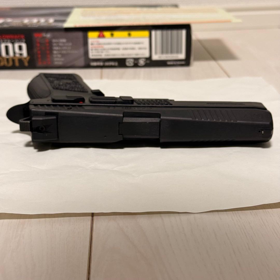 CZ P-09 ガスガン ブラック ガスブローバック ハンドガン KJWORKS