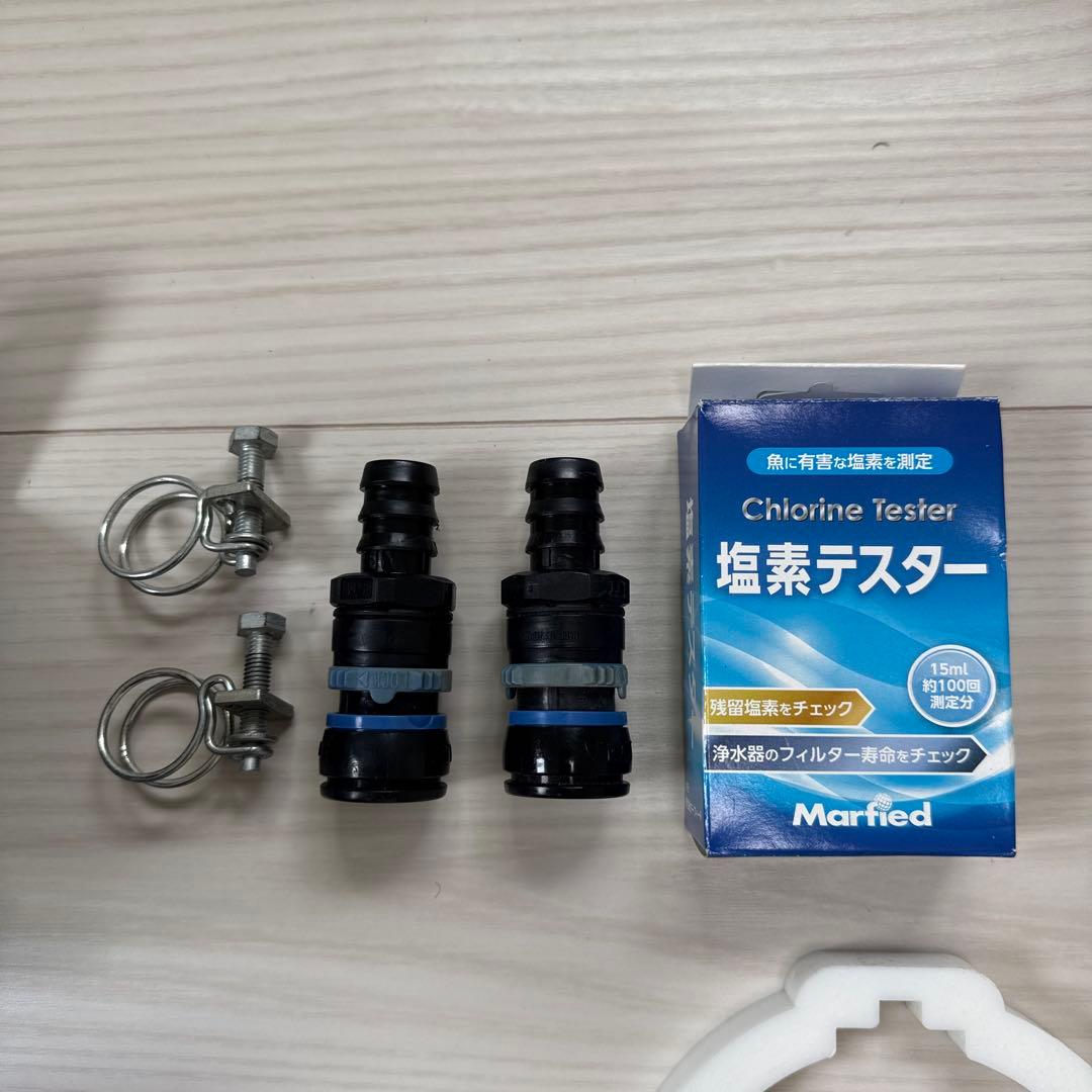 文さん　Marfied STANDARD NEO 浄水器　メダカ飼育