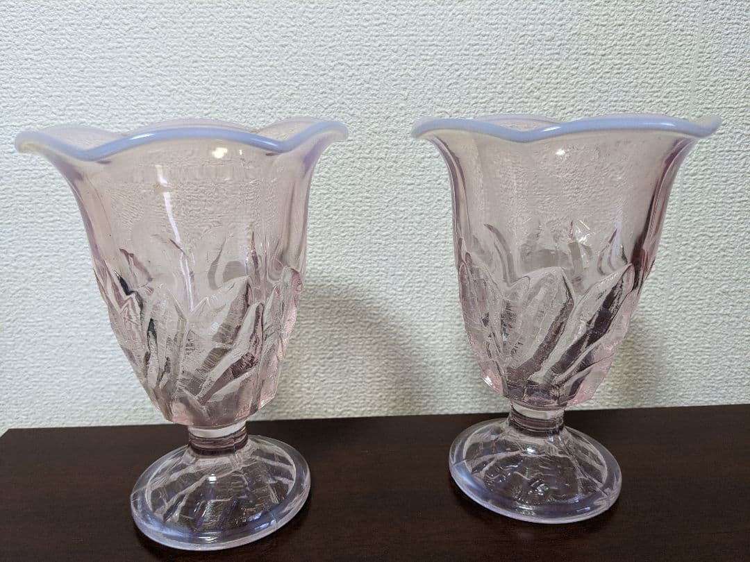 ♦和ガラス 昭和レトロ アイスカップ アンティーク 骨董品 コレクション