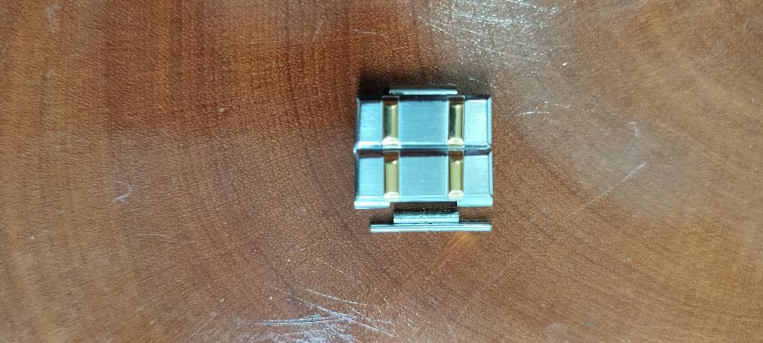 金属ベルトリンク シルバー ゴールド