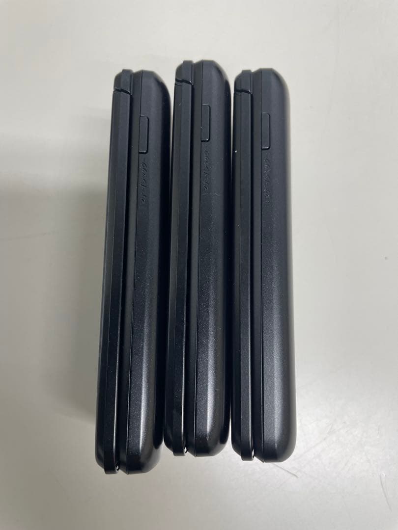 SoftBank 京セラ ケータイ4 A202KC 黒 ガラケー 携帯電話 ３台