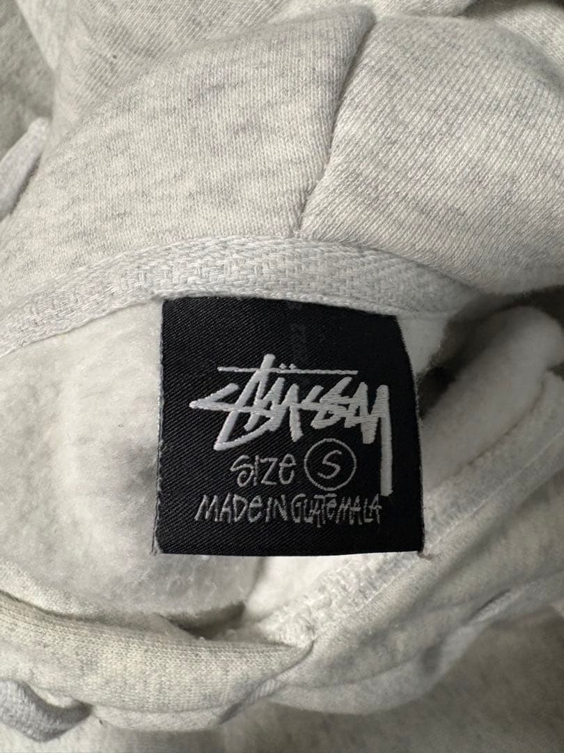 Stussy グレー パーカー サイズs 正規品
