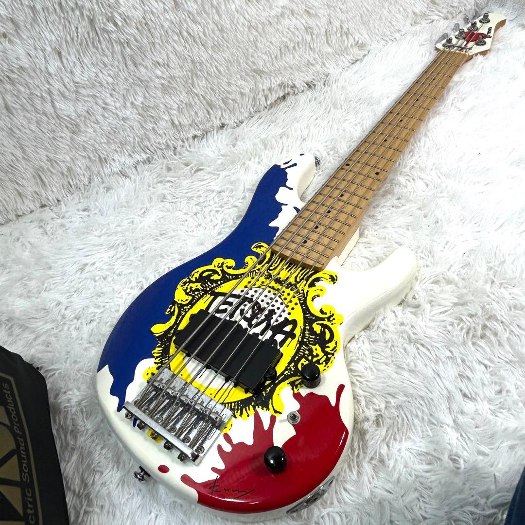 【超希少】Grmini (ESP) GR-T-58TRI 5弦 アンプ内蔵