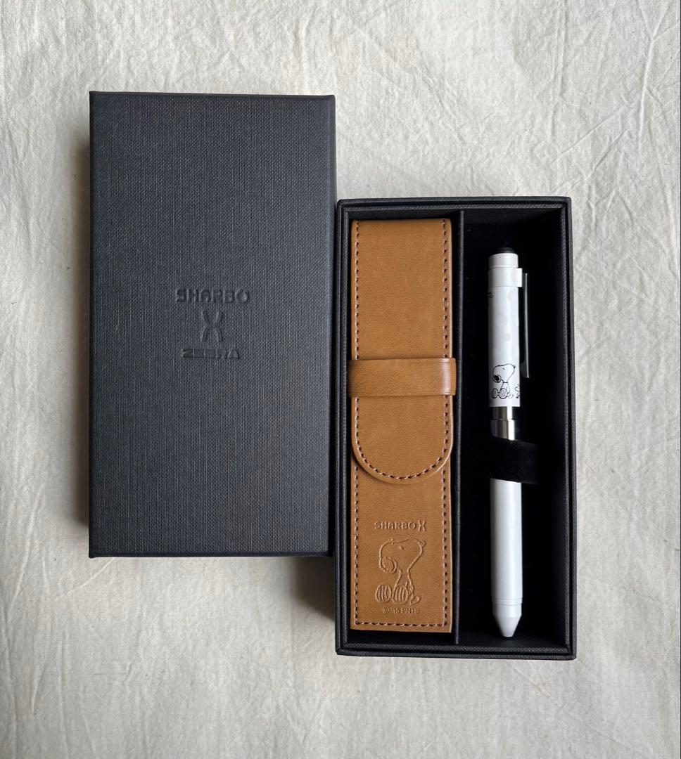 【新品・限定品】ゼブラ　シャーボＸ　スヌーピーコレクション　専用ケース付き