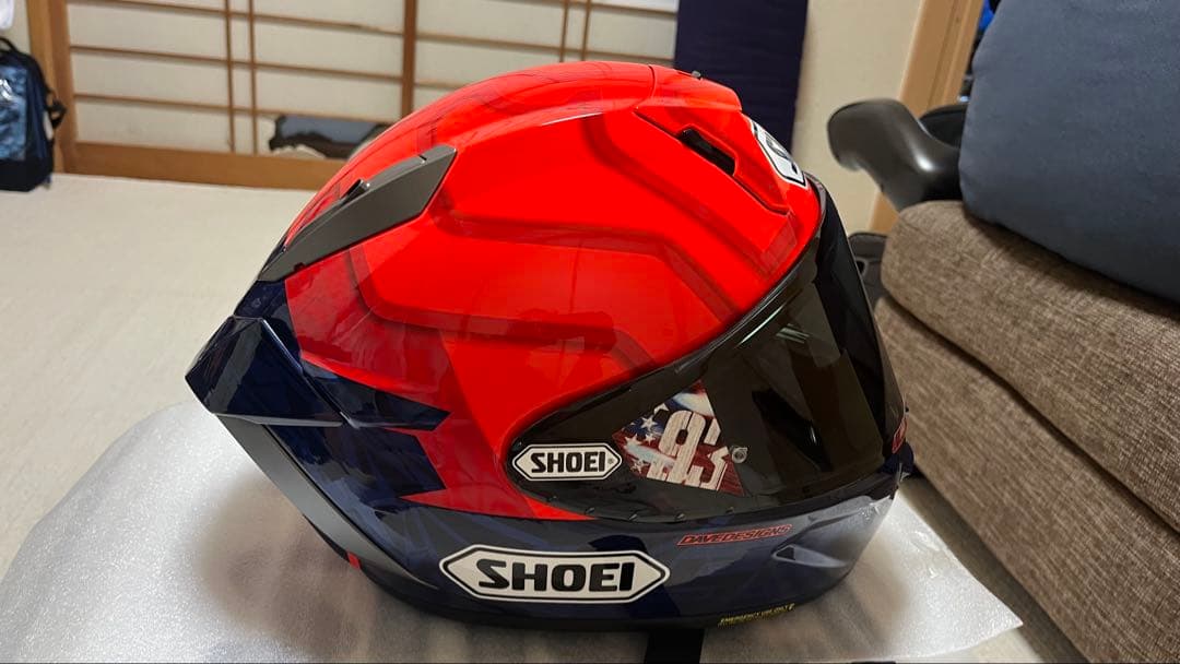 SHOEI X-Fifteen マルケス7 Mサイズ