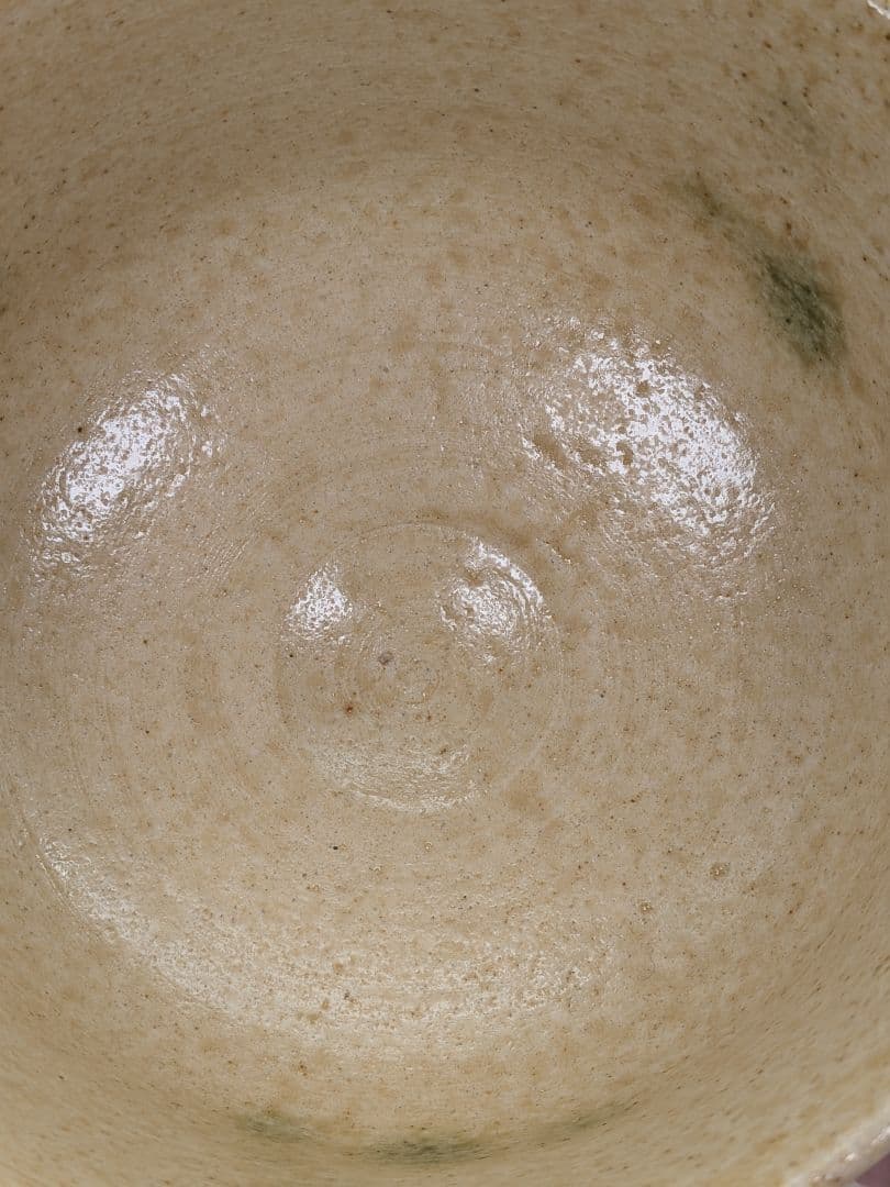 加藤唐三郎 黄瀬戸茶盌 共箱共布 卯彫 美濃焼 抹茶碗 抹茶茶碗 茶道具 茶器