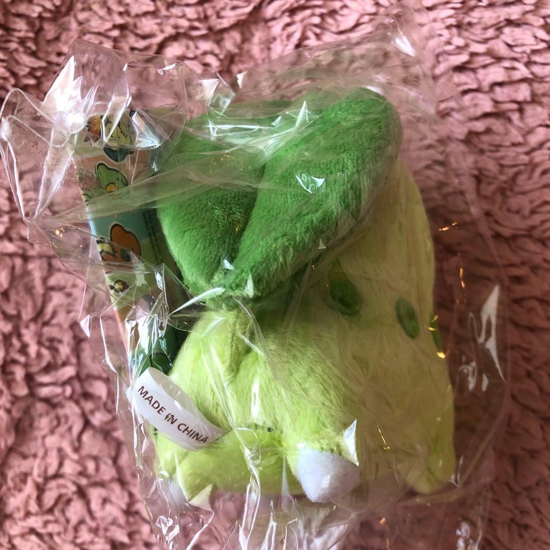 ポケモンセンター　連れ歩きマスコット　ぬいぐるみ　チコリータ