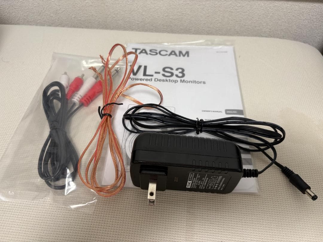 【美品】TASCAM VL-S3モニタースピーカー