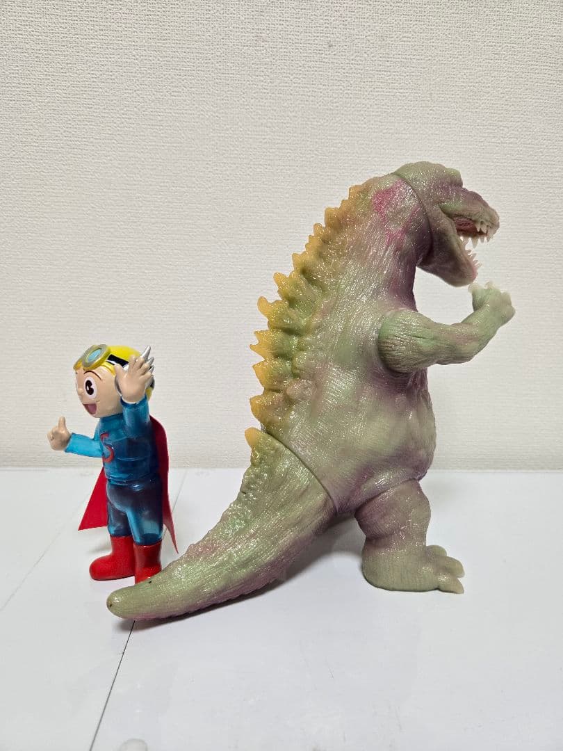 シカルナ工房 杉浦茂 新吉くん マーブル 成形 おまけ付 杉浦茂の漫画 ゴジラ