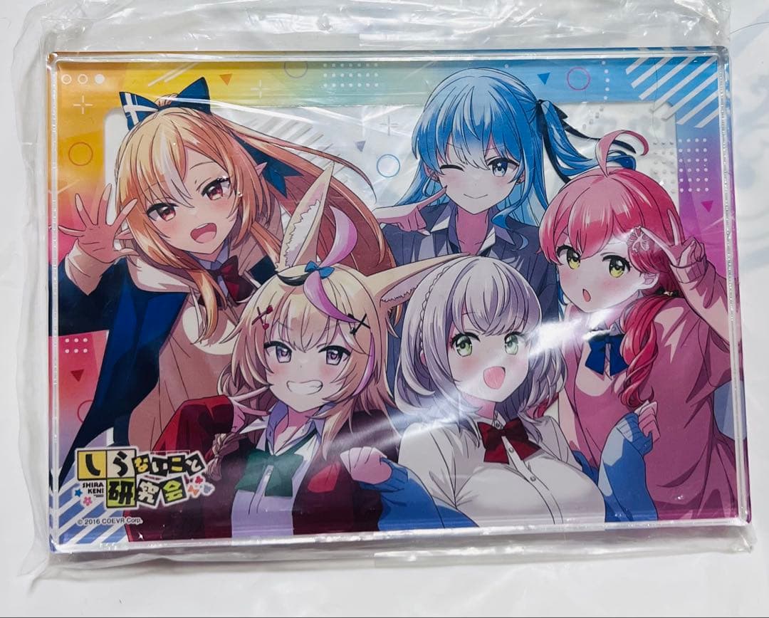 しらないこと研究会 (しらけん)イラストアクリルボード