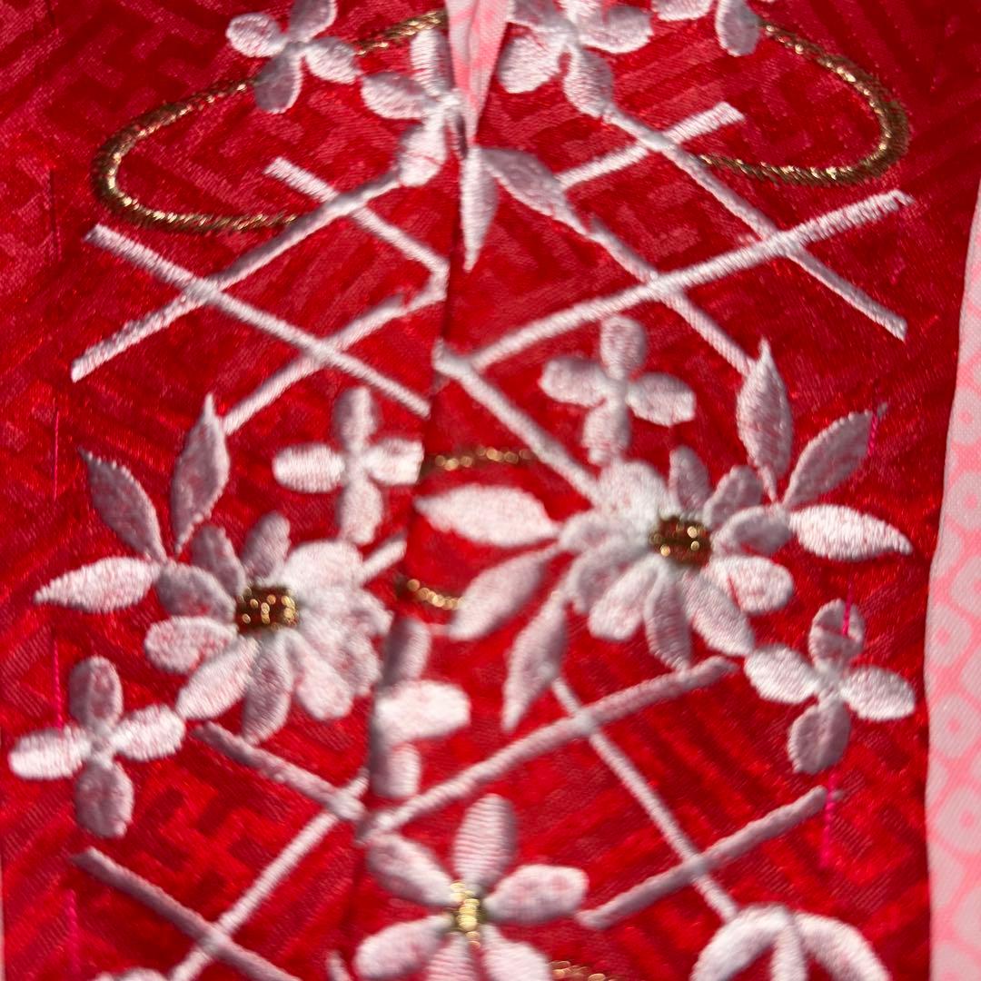 七五三　七歳　正絹着物帯十点セット