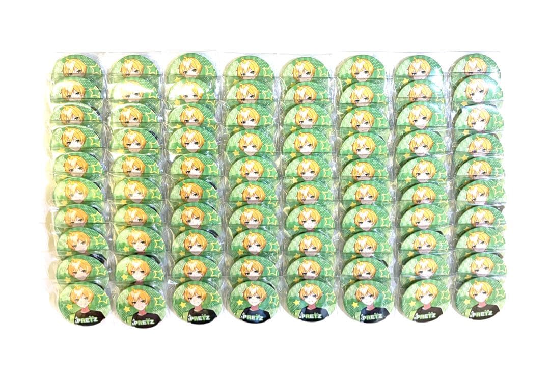 amptak ぷりっつ　缶バッジ