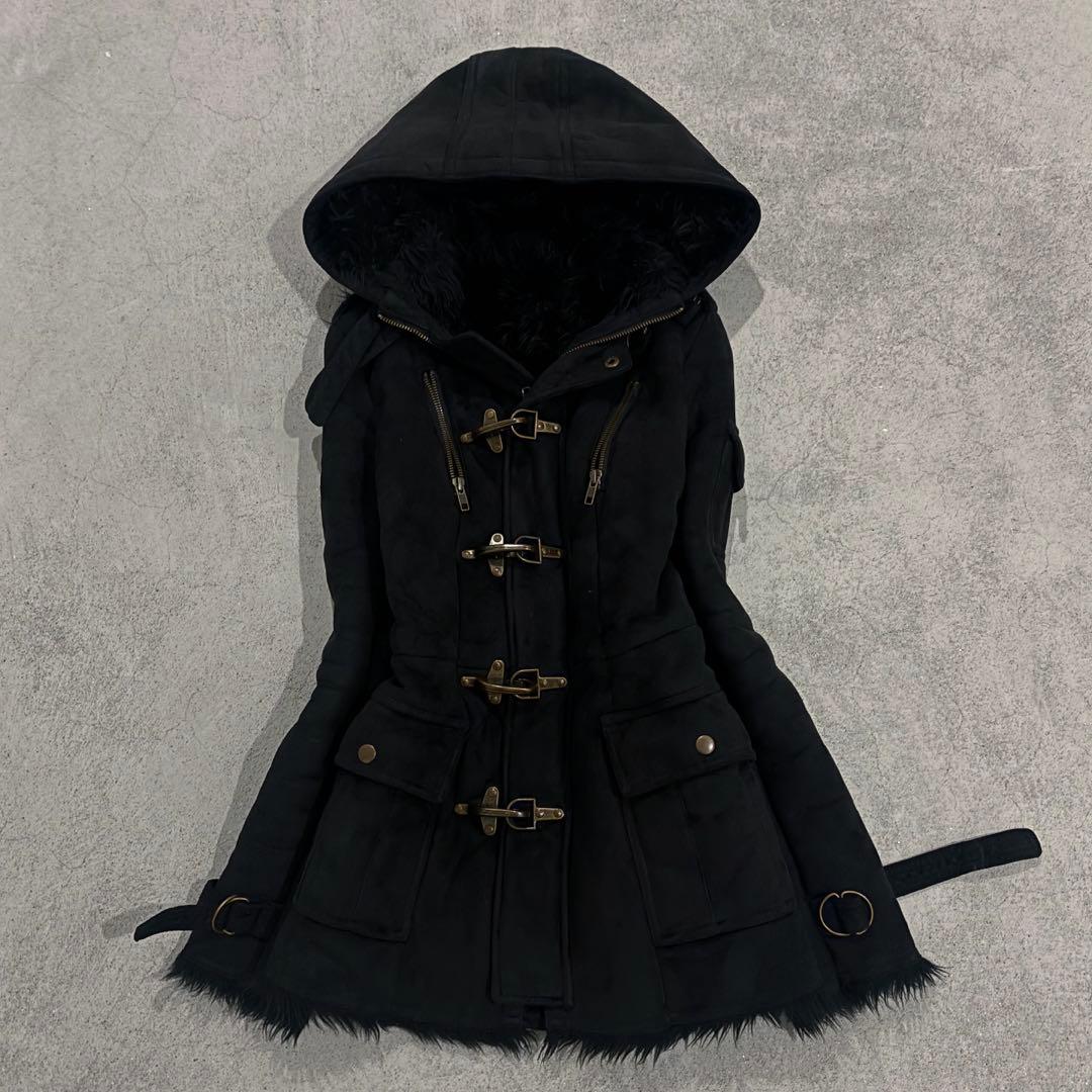 00’s archive ファー ファイヤーマンジャケッ Y2K ダークコア