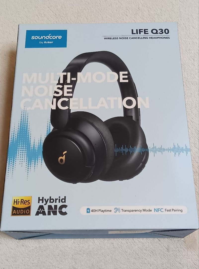 新品！ Anker Soundcore Life Q30オーバーイヤーヘッドホン