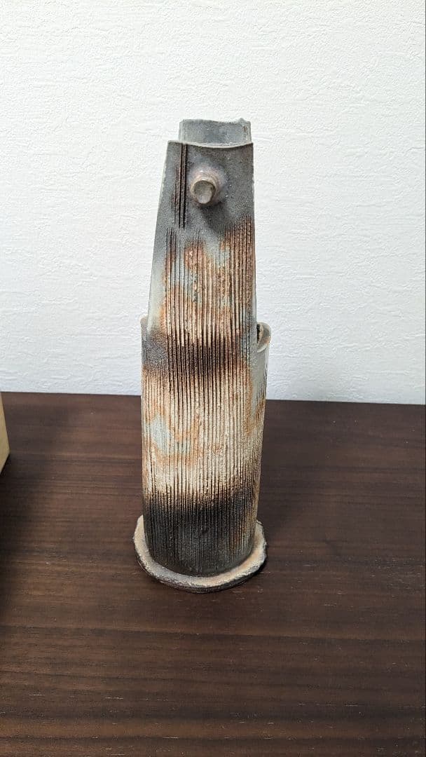 萩焼　花瓶　花入