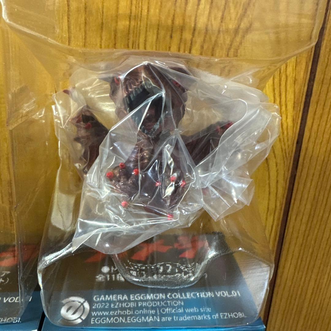 ガメラ大進撃コレクション-01 エッグモン　7種コンプリート7体BOX入り