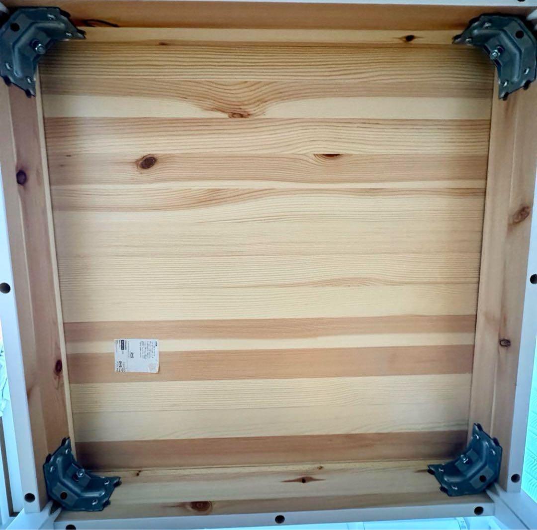 【お引き取り限定】 IKEA レールハムン2人用ダイニングテーブル チェアセット