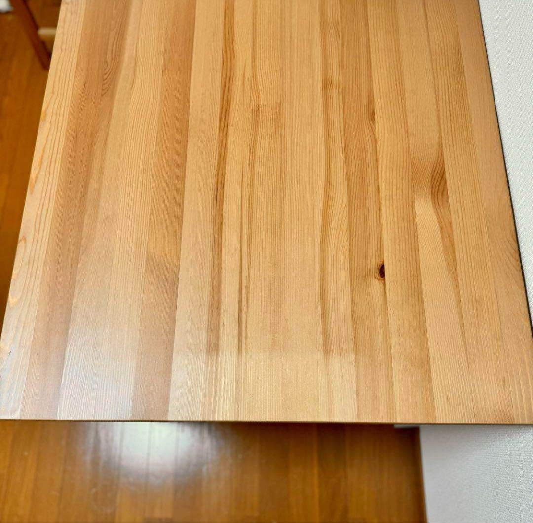 【お引き取り限定】 IKEA レールハムン2人用ダイニングテーブル チェアセット